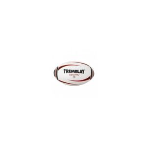 DRAPEAU - BANDEROLE Ballon de rugby scolaire Tremblay - rouge/blanc - 