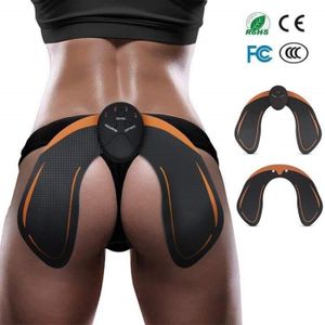 Perfeclan 2pcs Ceinture Abdominale Electrostimulation Muscule Appareil Abdominal Intelligent Portable Massage pour Raffermir Les Fesses Femme Homme