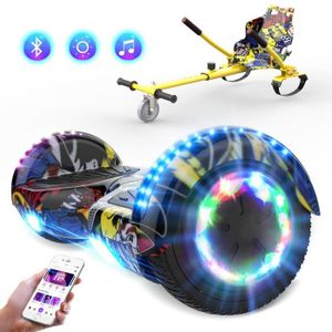 ACCESSOIRES HOVERBOARD Hoverboard COOL&FUN 6.5” Hip avec Bluetooth et LED