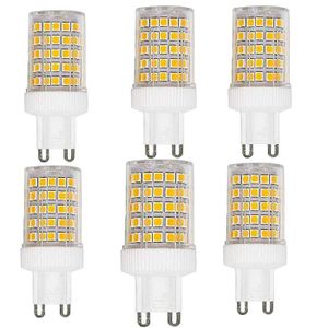 AMPOULE - LED Lot de 6 Ampoules LED G9 10W 1000 Lumens Blanc cha