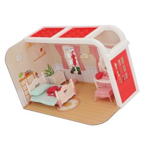 MAISON POUPÉE FYDUN Kit de maison miniature de bricolage Maison 
