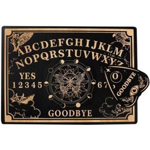 Noir Planche Ouija Board Avec Sa Goutte Avec Instructions