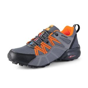 CHAUSSURES DE RANDONNÉE Chaussures de randonnée Chaussures de randonnée d'été OOTDAY Hommes-Adultes Imperméable Respirant Confortable-gris