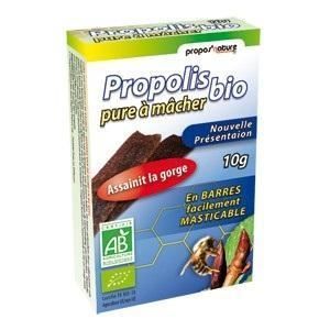 Propolis pure à mâcher bio de Propos'bio, 10 g