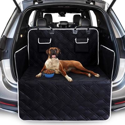 PAWHUT Housse de siège auto pour chien porte-siège couverture protection de  siège voiture respirante pour voyage avec chiot petit chien chat rouge gris  pas cher 