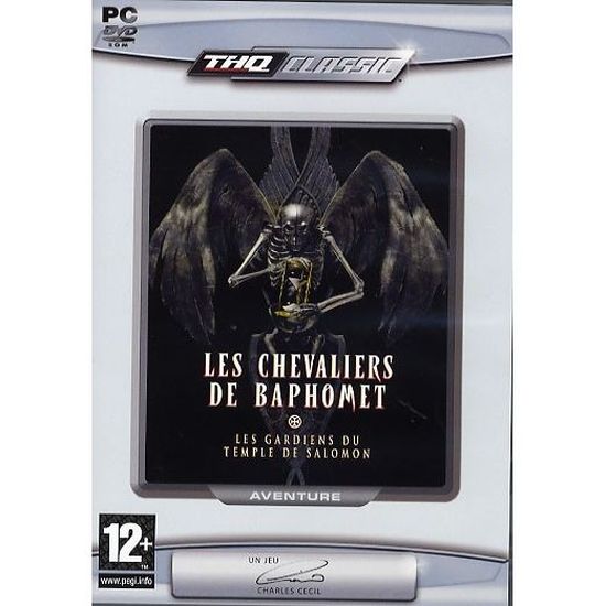 Lot De 4 Jeux PC - Les Chevaliers De Baphomèt, Parfait Pour Les Amateurs D'aventure !