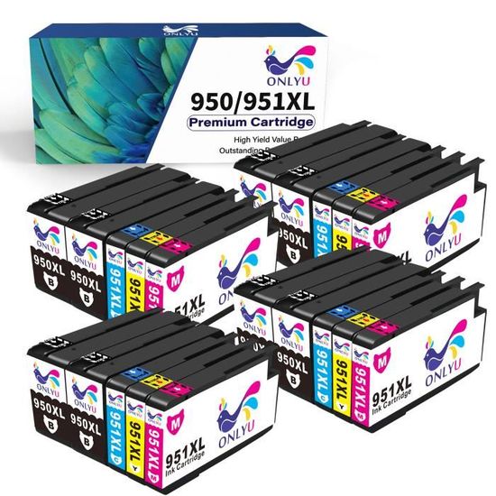 HP 951XL Cartouche D'encre Cyan Grande Capacité Authentique (CN046AE) Pour HP OfficeJet Pro 8616 / 8640