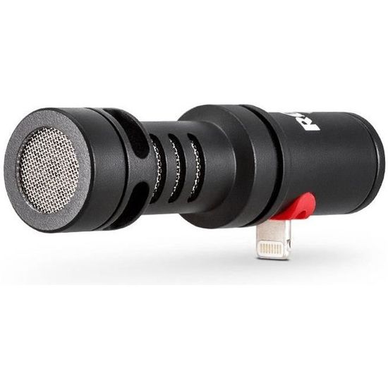 RODE VIDEOMIC ME-L VideoMic™ Me-L est un microphone de haute qualité pour iPhone® ou iPad® (avec connecteur Lightning)