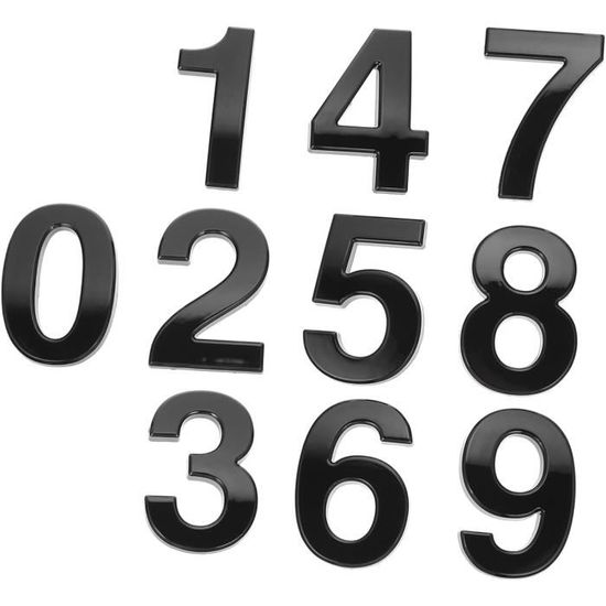 30 Pièces Plaque De Porte Digitale 10Cm Bip Parking Chiffre Boite Aux — free download