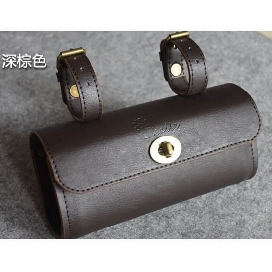 Sac Pour Velo No1927 Cvintage Vieux Velo Faux Selle Cuir Veritable Pu Coussin Sac Brooks Sac Hangback Outil Sac Noir Selle Sac Prix Pas Cher Cdiscount