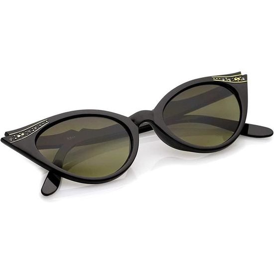Lunettes de soleil CAT EYE mod. FANCY vintage glamour FEMME mode