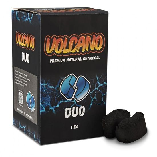 Charbon Chicha Volcano Coco Duo 1 Kg - Cdiscount Au quotidien