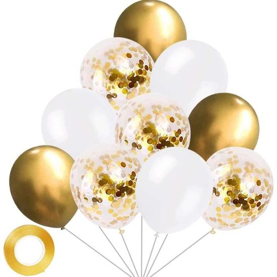 Ballon Argent Ballons Anniversaire Deco Nacrs en Latex 30 cm pour Joyeux  Happy Birthday Mariage Baby Shower Baptme Festival L[14901] - Cdiscount  Maison