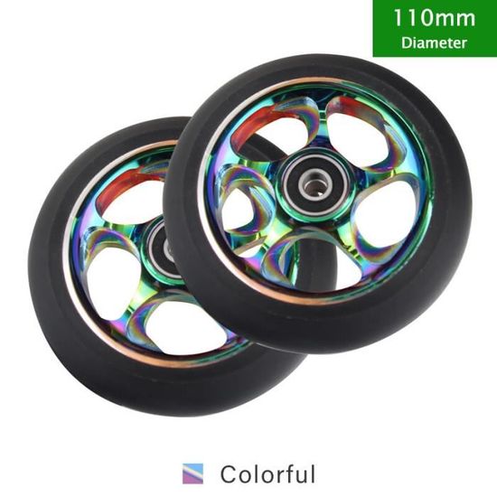 Lot De 4 Roues De Rechange Pour Patins à Roulettes En Ligne - Pour Intérieur Et Intérieur - Couleur Chair