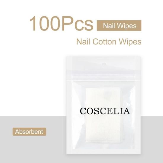 Angoily Lingettes Dissolvantes Pour Vernis à Ongles 2 Boîtes