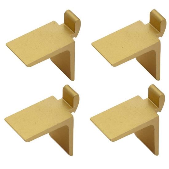 12x taquet acier étagère pour crémaillère support fixation attache