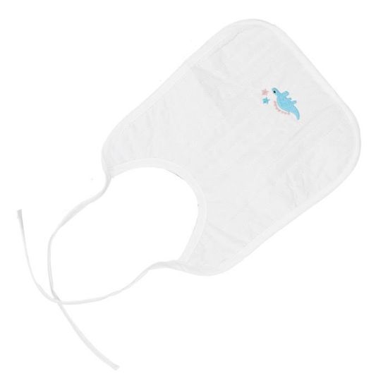 Lot de 3 bavoirs imprimés en coton variante 1 A06JC00 | Petit Bateau