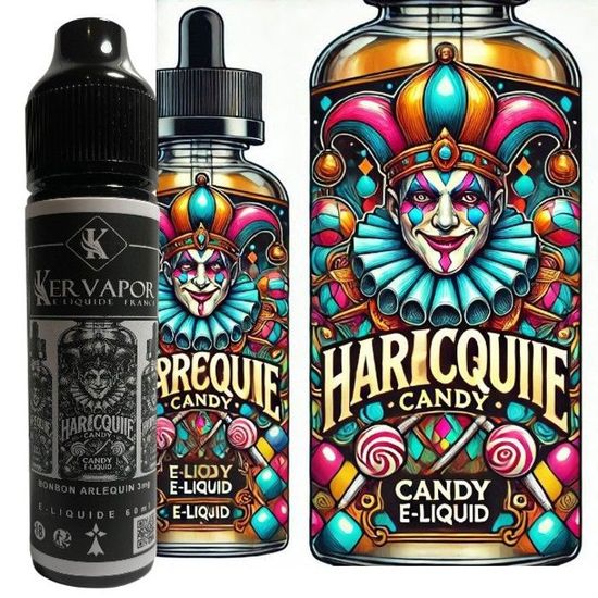 E-liquide Bonbon Arlequin nicotine 12mg 60ml - Cdiscount Au quotidien