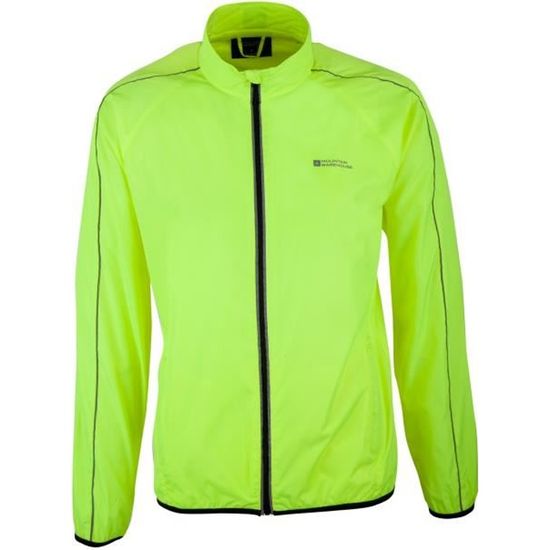 Veste Cyclisme Réfléchissante Homme Femme - Haute Visibilité, Imperméable, Respirante - Pour Vélo, Course, Jogging Nocturne