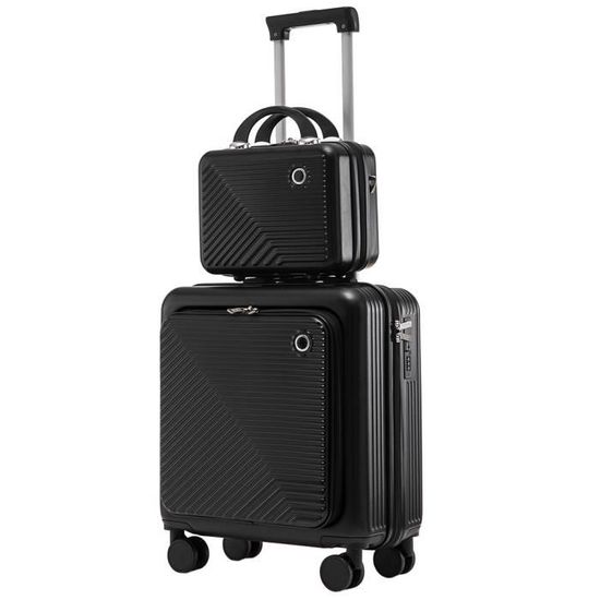 Set Valises TecTake 4 Pièces - ABS Avec Roues 360° - Poignée Télescopique - Cadenas - Pèse-Valise Inclus