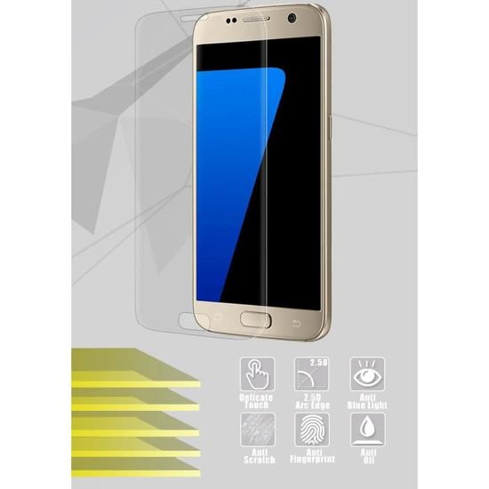 Samsung Galaxy S7 Or Smartphone  4G (Ecran : 5,1 pouces - 32Go - 4Go RAM - Simple Nano-SIM - Android)
