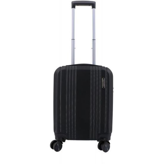 Spacewalker Ray Valise cabine easyJet 45x36x20 cm 20" en ABS Issu du Recyclage écoResponsable Noir