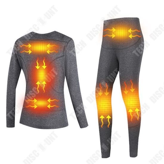 UKKD Sous-vêtements Thermiques Ensembles De Sous-Vêtements Thermiques Pour Femmes D'Hiver Anti