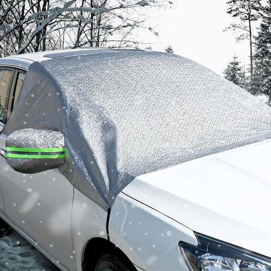 Bache Pare Brise Voiture Housse De Protection Magnétique Pour Pare Bache Pare Brise Voiture Housse De Protection Magnétique Pour Pare