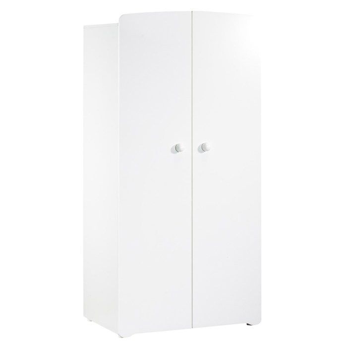 Baby Price New Basic Armoire Chambre Bebe 2 Portes New Basic