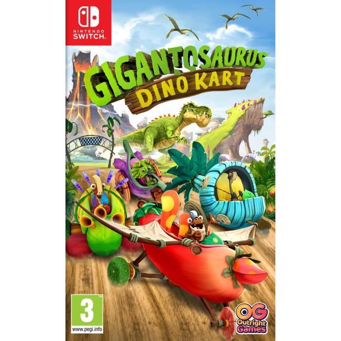 Bandai Namco Entertainment Gigantosaurus Dino Kart Jeu Switch