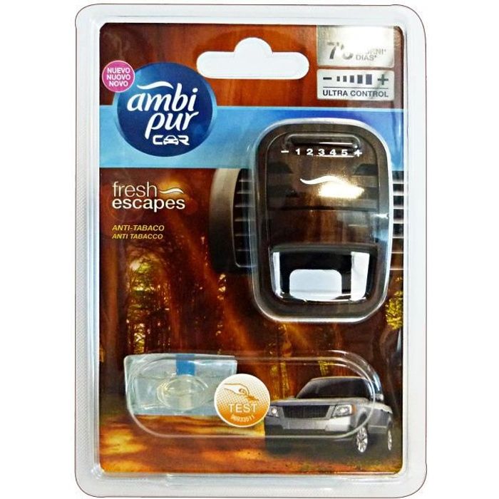 AMBI PUR voiture de base anti-tabac Déodorant Accessoires Voitures et Motos