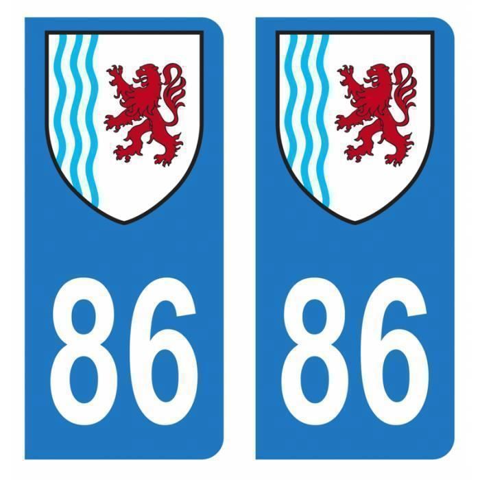 Autocollant Plaque D'immatriculation ASSE - Saint-Étienne - Région 42 - Football