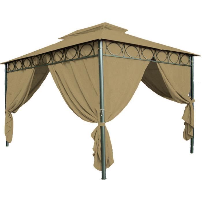 Spetebo replacement roof for pavilion Cape Town 4x3 in brown