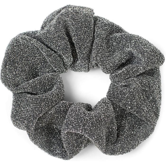 Elastiques à cheveux styleBREAKER élastique-XXL à paillettes pour femmes de style rétro, élastique, chouchou, élastique 180237