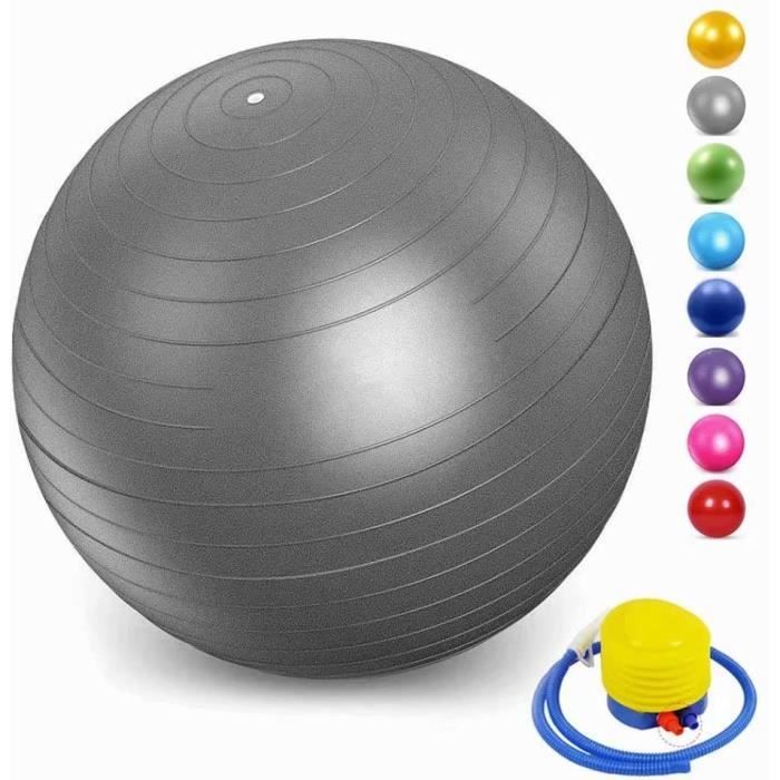 GYM BALL HUI Gym Ball AntiBurst Ball Suisse Ballon De Yoga Ballon De Fitness avec Pompe Agrave La Main Home Gym Bureau Utilisati348