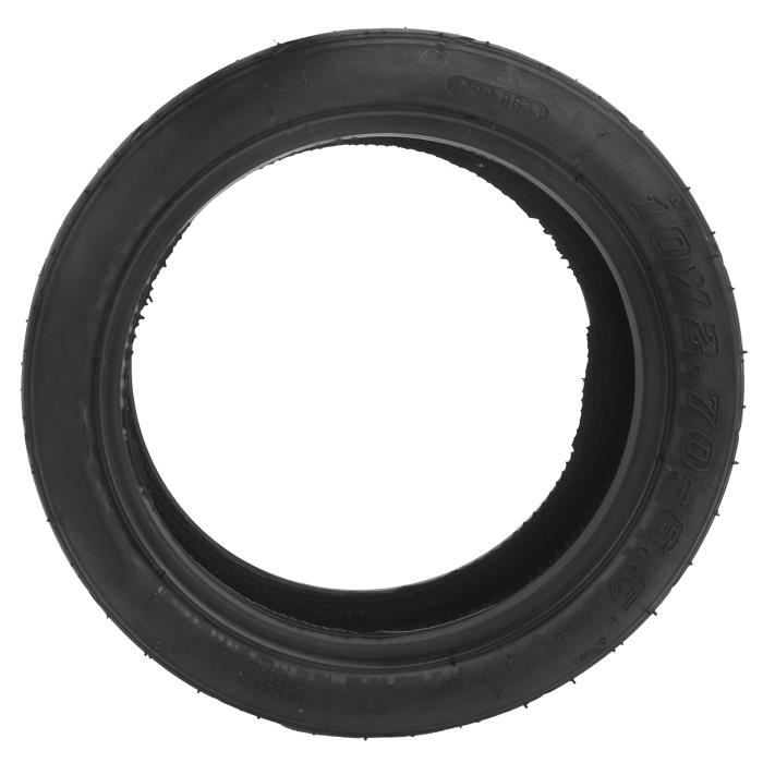 Garosa Pneu 10x2.70-6.5 Pneu de couverture de pneu de Scooter électrique 10x2.70-6.5 pour roue en caoutchouc de vide de Scooter