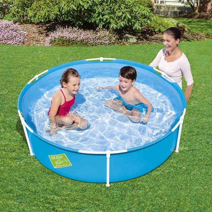 BESTWAY Piscinette My First Frame Pool - Ø1,53m