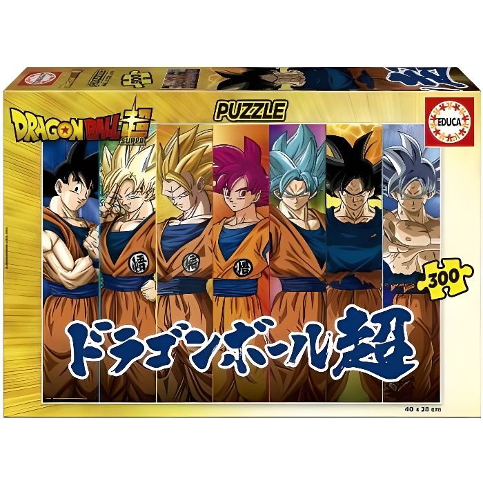Puzzle Enfant Dragon Ball Z Evolution San Goku - Sangoku - 300 Pieces - Enfant - Collection Manga