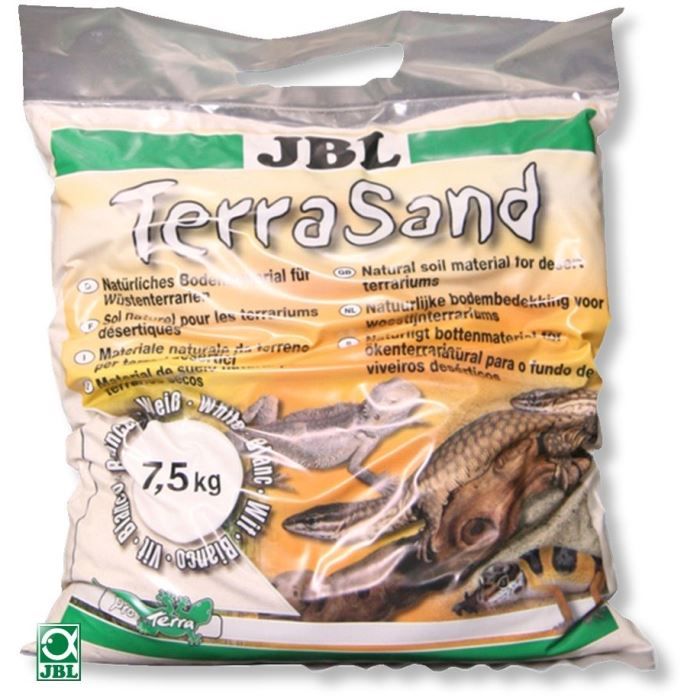 JBL Sable fin Terrasand blanc - Pour reptiles - 7,5kg