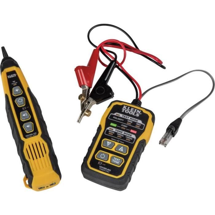 Kit générateur et détecteur de tonalité réseau, télécommunication Klein Tools PRO-Kit VDV500820 1 pc(s) | TESTEUR ELECTRIQUE -
