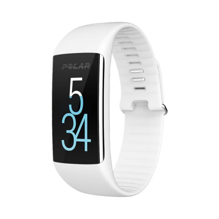 POLAR Bracelet Connecté A360 Medium Blanc