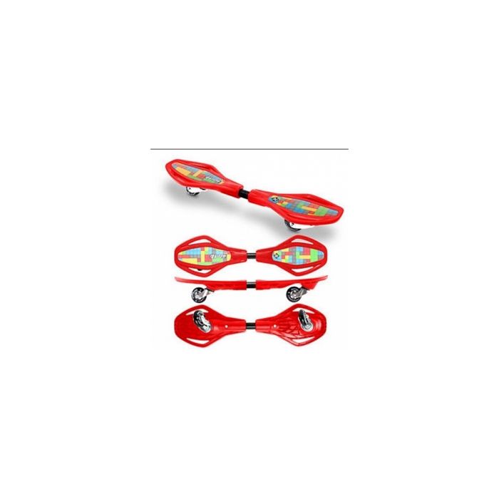 Waveboard The wave mini sl - Street surfing UNI Rouge