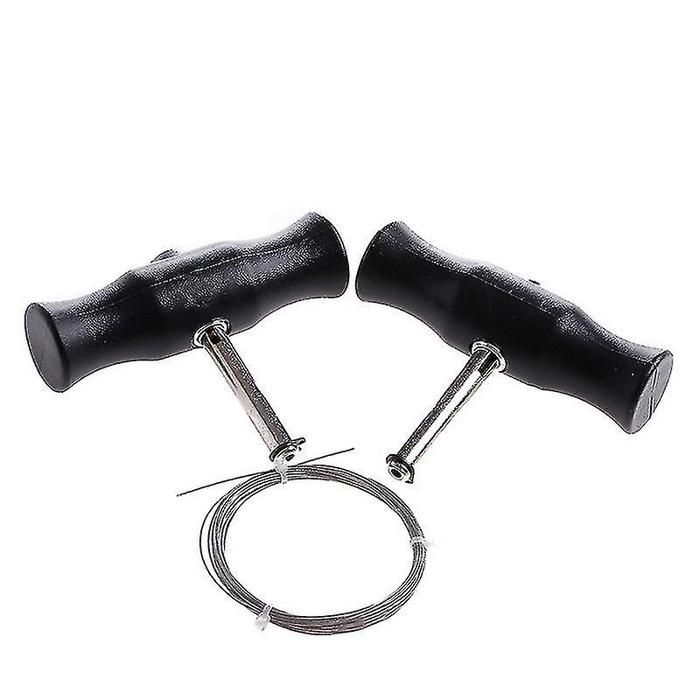 Kit De Retrait De Pare-brise Eclove - 4 Outils Avec Poignées Et Câbles De Coupe, Pour Voiture, Camion, Moto