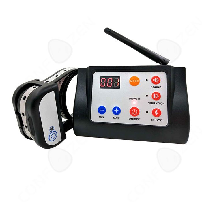 Comparer les prix de C Système à distance de clôture pour chien sans fil 2 en1 LED clôture électronique pour chien portée de la télécommande de 300 m