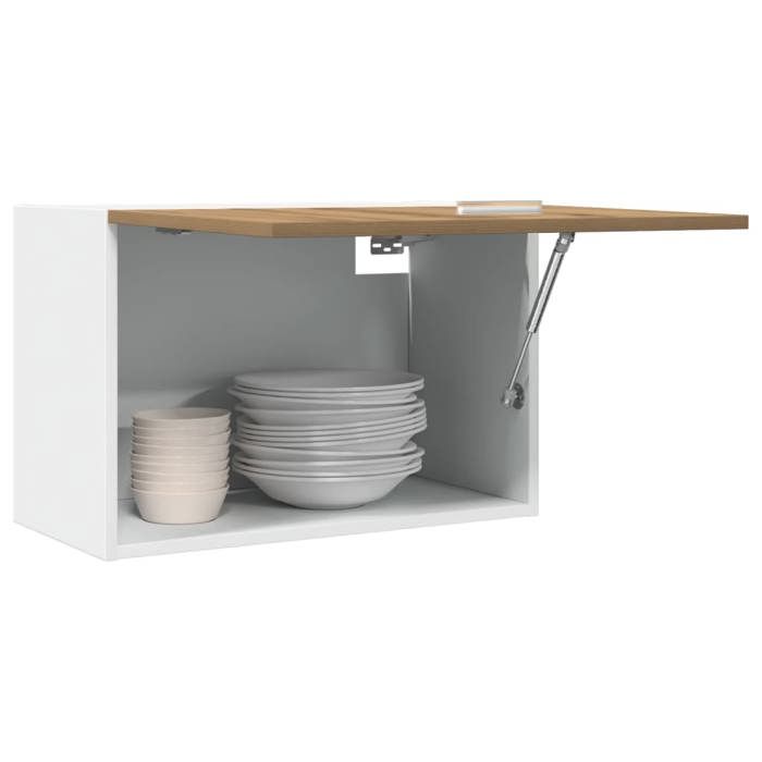 vidaXL Armoire suspendue Lyon Chêne artisanal 60 x 31 x 40 cm Bois dingénierie 856117