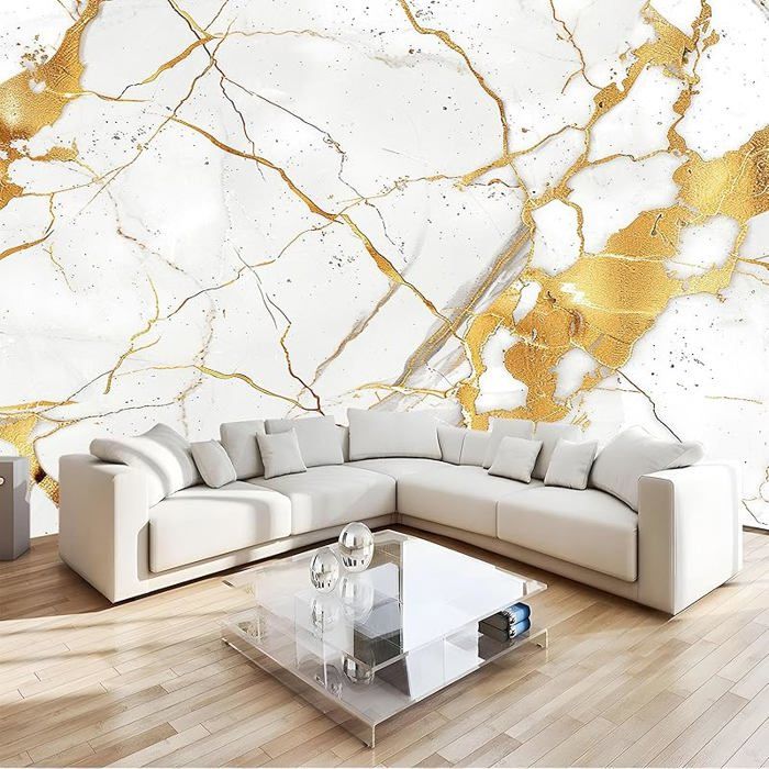 Tapisserie Effet Marbre