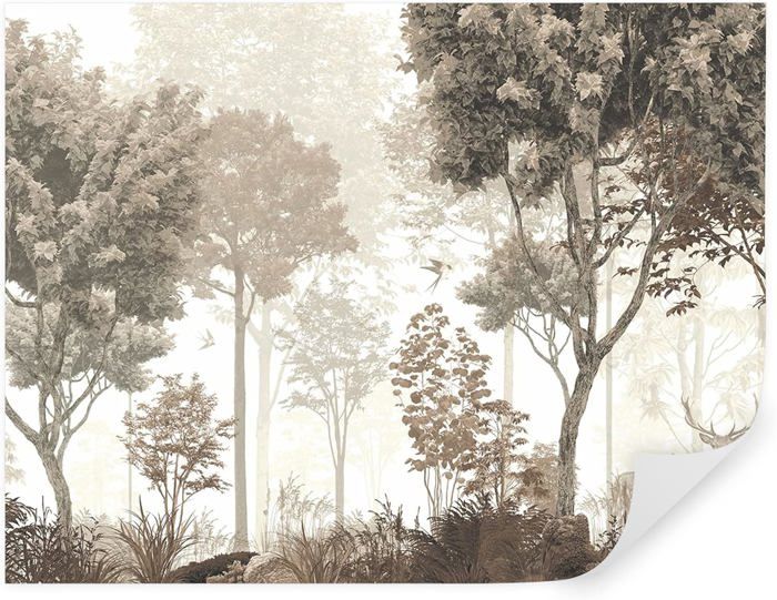 Papier peint forêt, acheter du papier peint avec la forêt