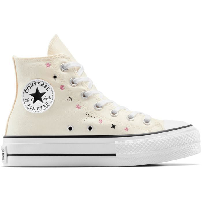 Converse Baskets Converse Chuck Taylor All Star Lift Platform Celestial Beige Mixte
