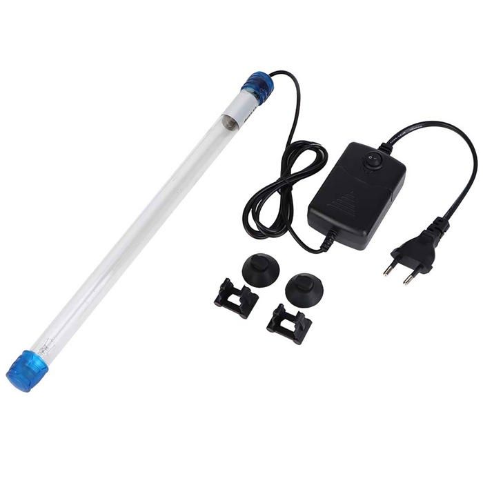 SALALIS Stérilisateur UV SALALIS Lumière UV submersible Lampe UV submersible de destruction de bactéries animalerie eclairage