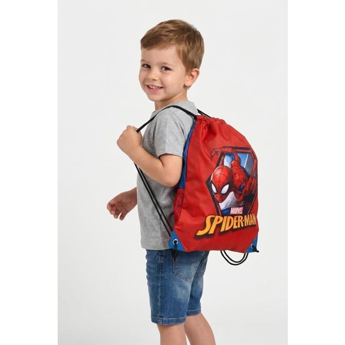 Sac de Piscine Spider-Man Rouge Garçon Licence Officielle